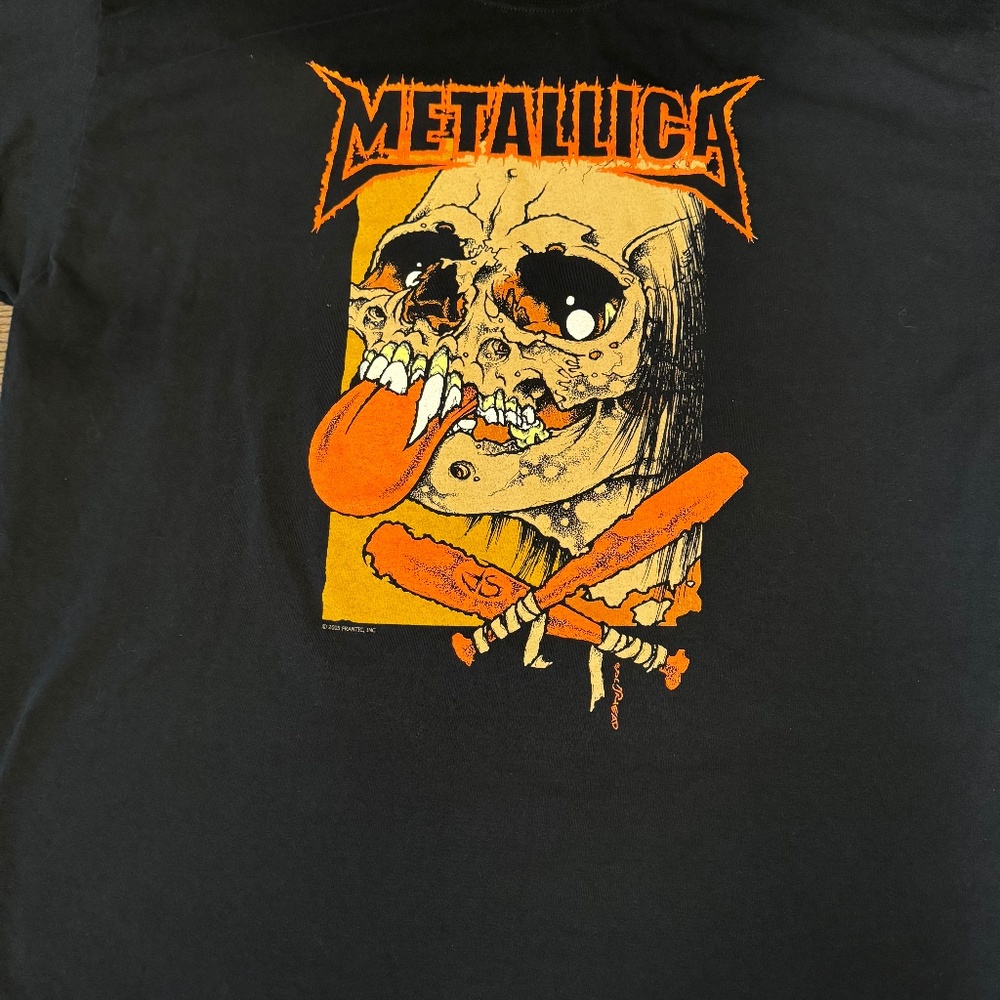 RARE:  Vintage 2005 Metallica @ SBC Park concert shirt